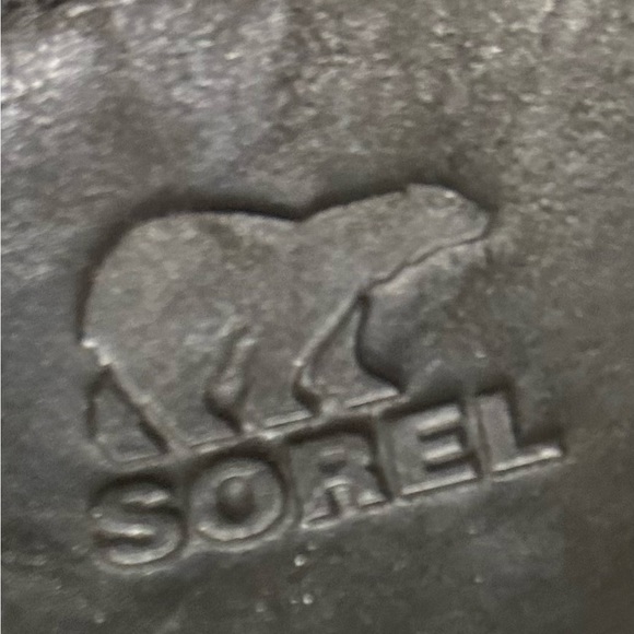 Sorel Joan of Arctic Wedge Mid Boots Womens Quarry Leather Lace Up Waterproof 10 - Picture 8 of 10
